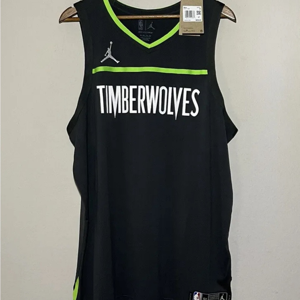 Jordan Minnesota Timberwolves BLANK Authentic Statement Jersey XL NWT NBA Nike